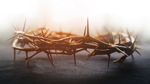 crown of thorns for post about good friday