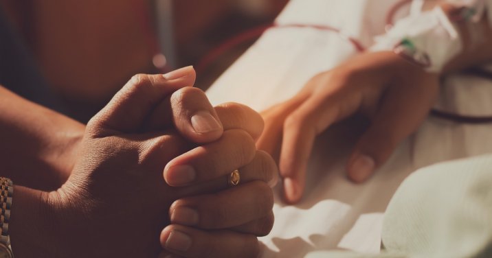 image of praying hands for a post about what is a chaplain