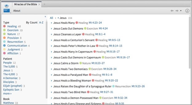 Logosnow6.10_MIraclesInTheBible