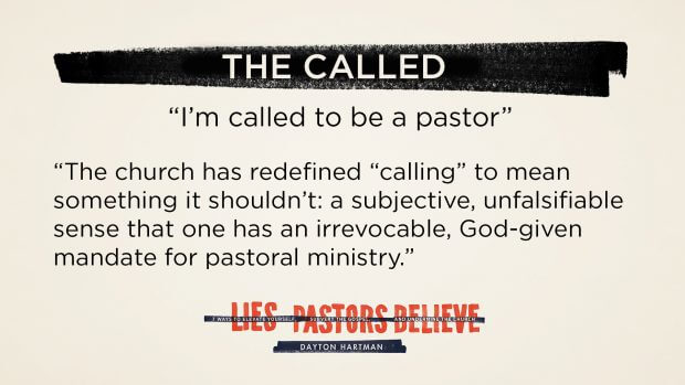 Lies Pastors Believe Quote x