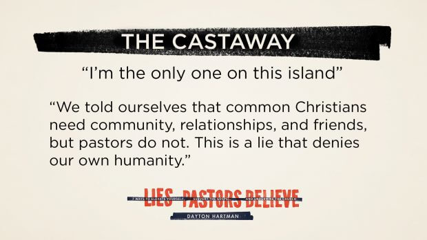 Lies Pastors Believe Quote x