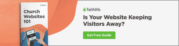 Is Your Church Website Keeping Visitors Away? Clickable image