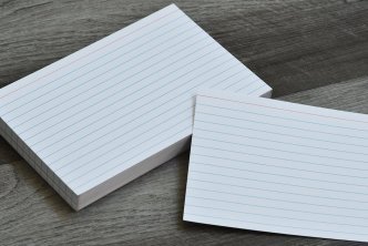 image of index cards for learning biblical languages post