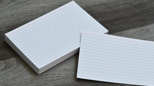image of index cards for learning biblical languages post