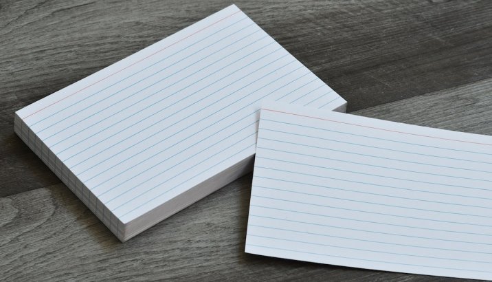 image of index cards for learning biblical languages post