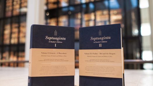 both volumes of Septuaginta: A Reader's Edition