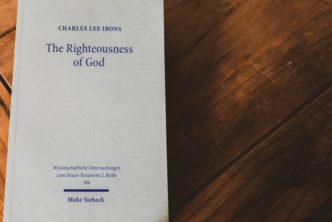 book cover of Charles Lee Irons's The Righteousness of God