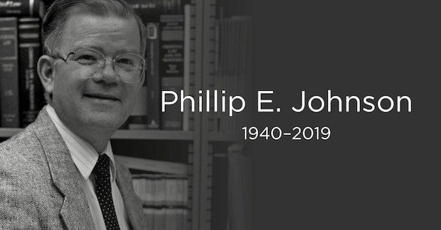 Phillip E. Johnson In memoriam Blog Header x@x