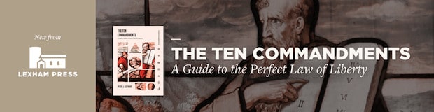 Pick up The Ten Commandments: A Guide to the Perfect Law of Liberty written by Peter J. Leithart