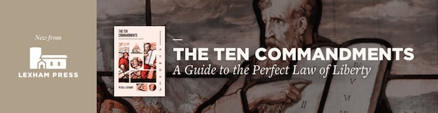 Pick up The Ten Commandments: A Guide to the Perfect Law of Liberty written by Peter J. Leithart