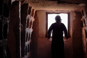 image of ancient biblical person for a post about not studying the bible like the chickens on old macdonald's farm