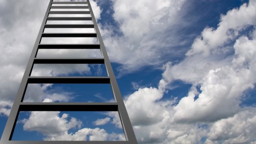 image of ladder for post about Jacob's life