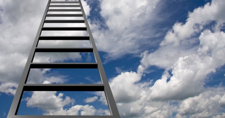 image of ladder for post about Jacob's life