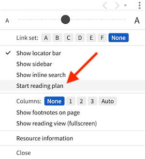 Reading Plan Image  In Text