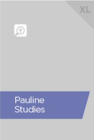 pauline studies bundle xl