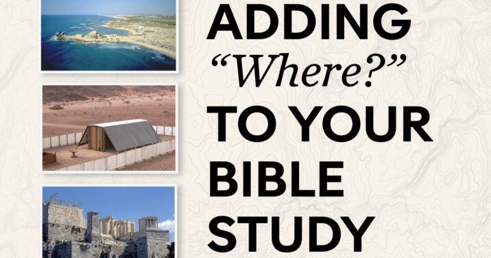 Adding Where to Your Bible Study