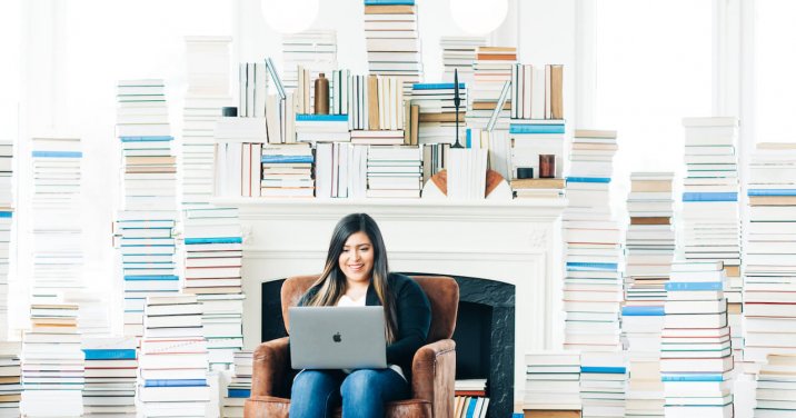 woman studying theology