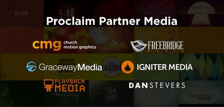 Proclaim church media bundle