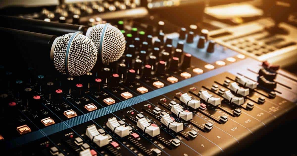 Worship audio and adjusting the soundboard
