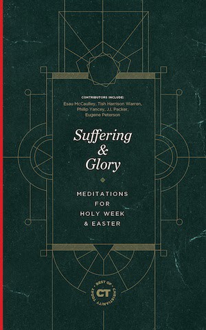 Emmaus road story in the book with this cover Suffering and Glory