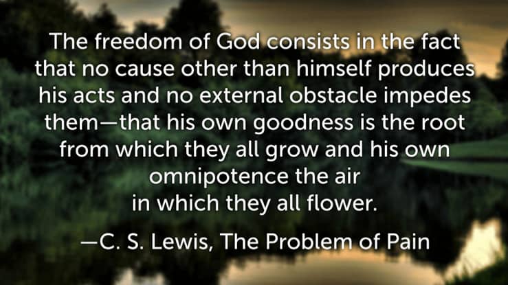 C. S. Lewis quotes on God