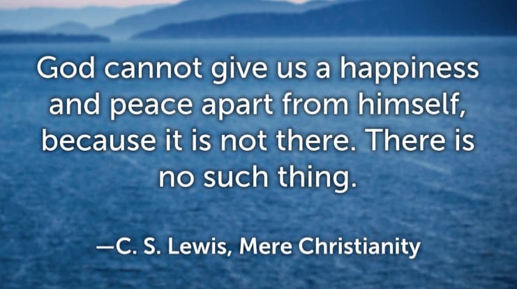C. S. Lewis quotes on happiness