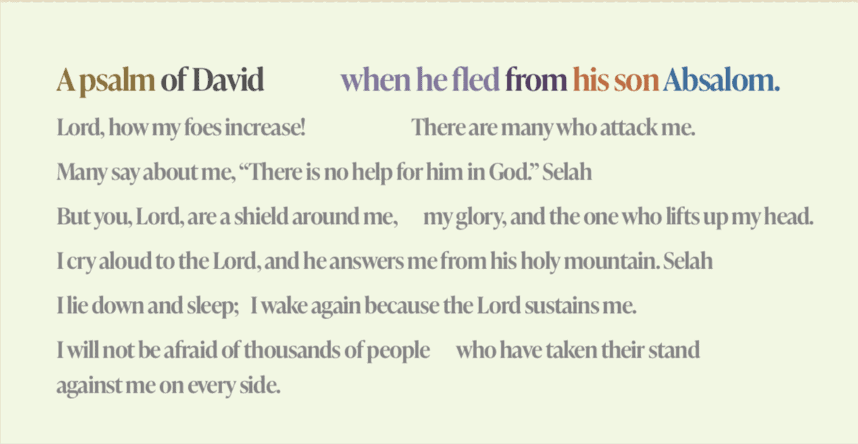 psalm of david
