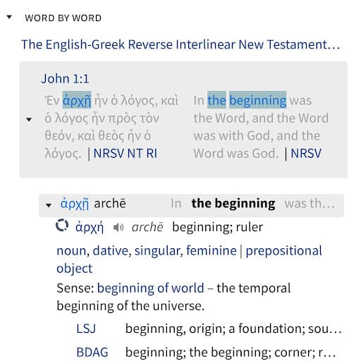 logos bible software bible word study