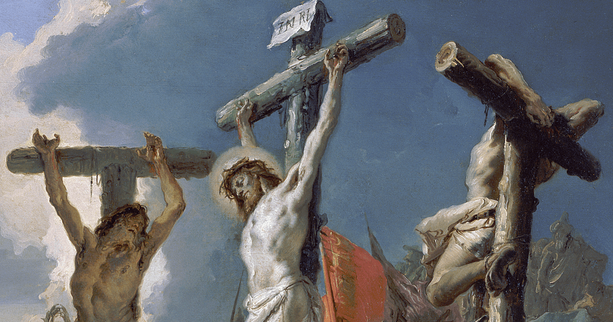 the crucifixion of jesus