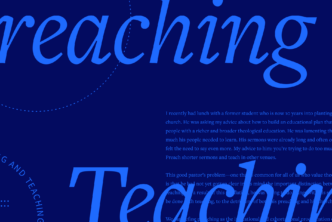 Preaching & Teaching Word Collage