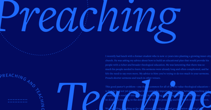 Preaching & Teaching Word Collage