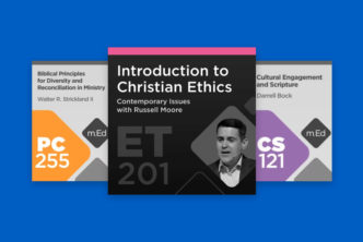 product cover photos for Biblical Principles for Diversity and Reconciliation in Ministry, Introduction to Christian Ethics, and Cultural Engagement and Scripture