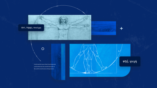 Graphic image of Da Vinci's body sketch