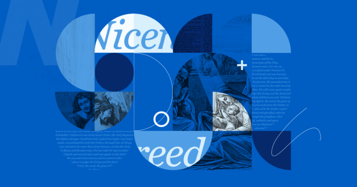 Graphic representing the nicene creed