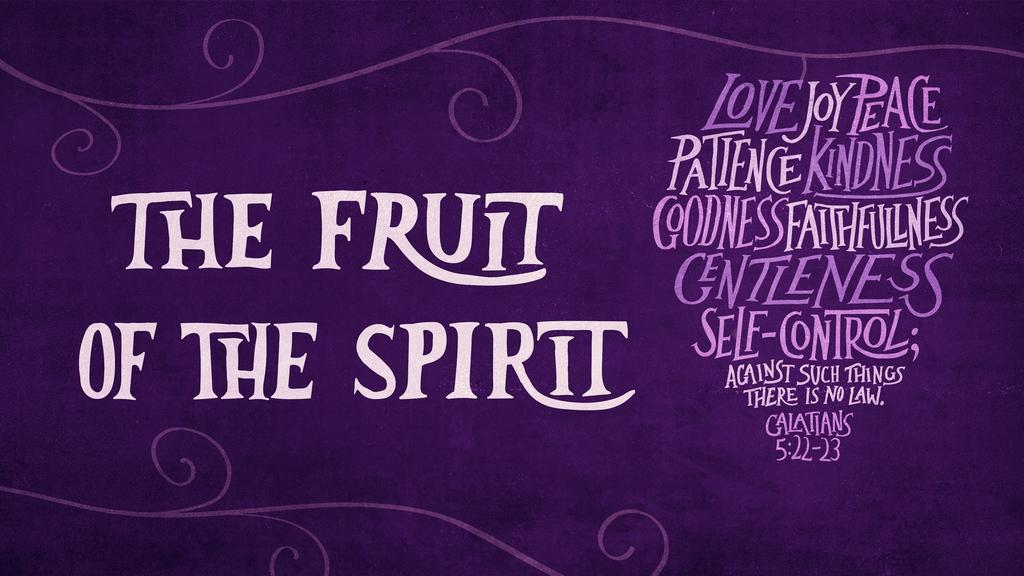 verse art of the fruit of the Spirit verse, Galatians 5:22–23