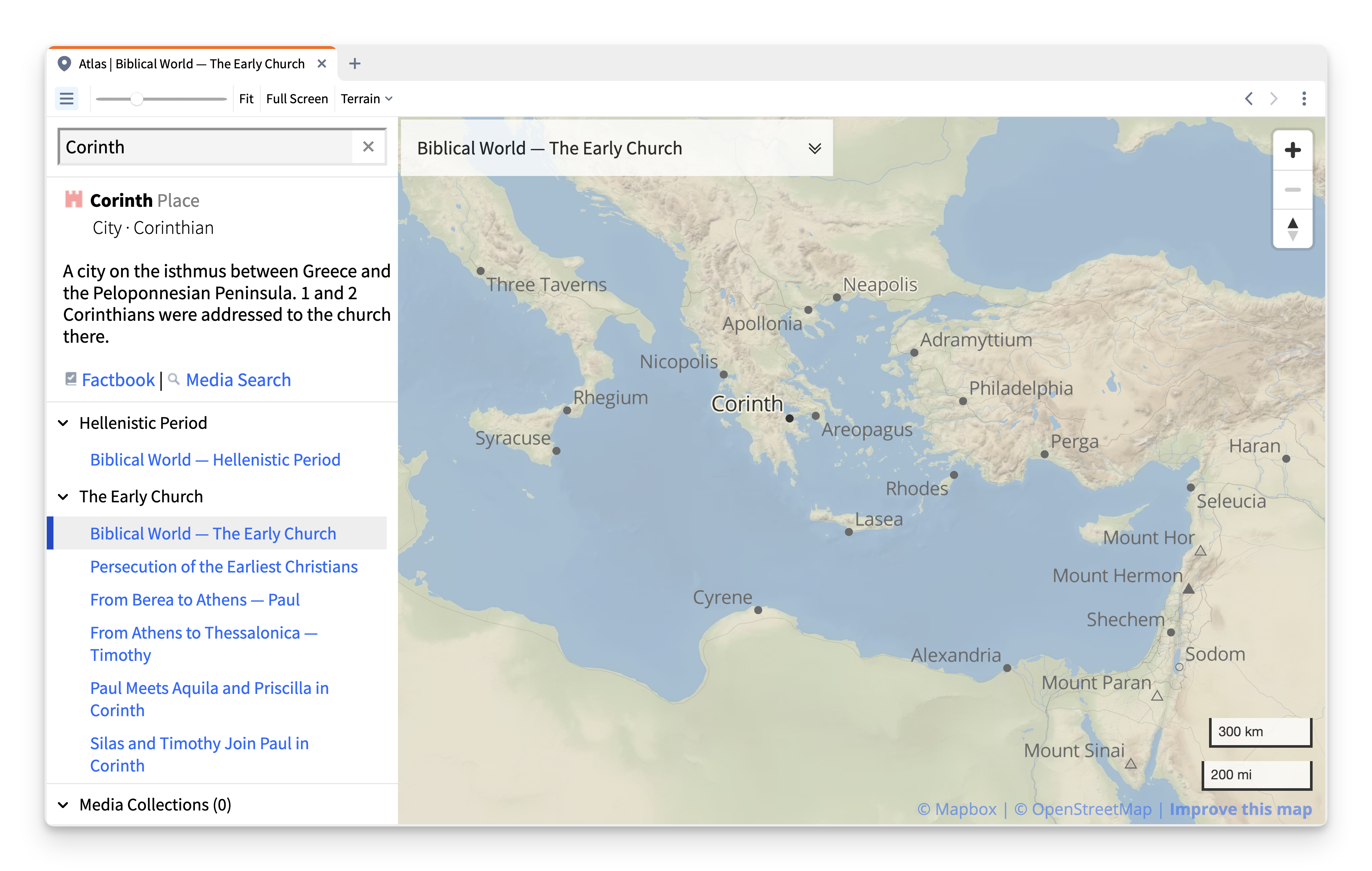 Logos's Atlas of Corinth.