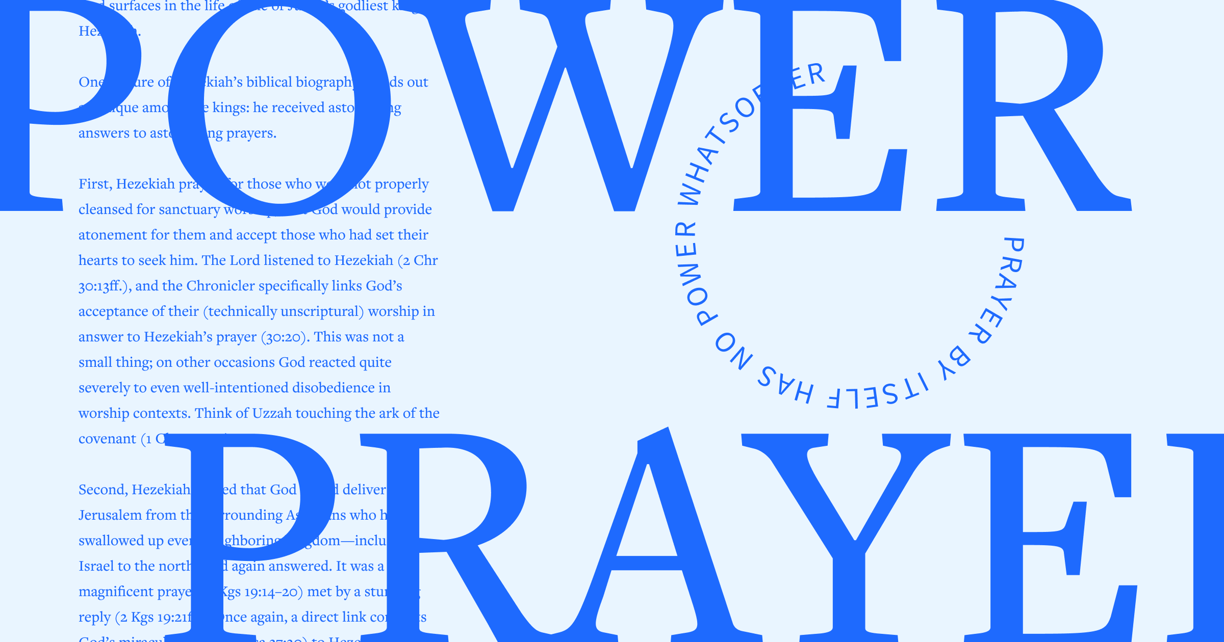 a word cloud image with power of prayer in large font