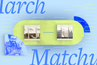 The words March Machups in large blue font with Lexham Geographic Commentaries and Evangelical Exegetical Commentary resources featured in the middle.