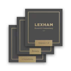 Lexham Research Commentary up