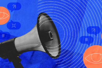an image of a megaphone to represent the importance of speaking about sin in a sinless world.