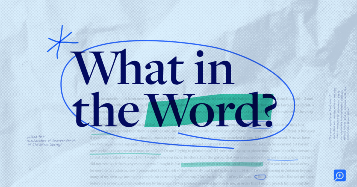 The show title What in the Word featured in large font.