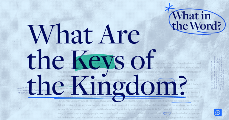 What Are the Keys of the Kingdom? | Jonathan Leeman on Matthew 16:19