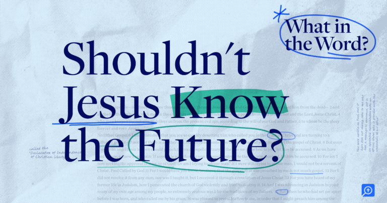 Shouldn't Jesus Know the Future? | Brandon Crowe on Mark 13:32