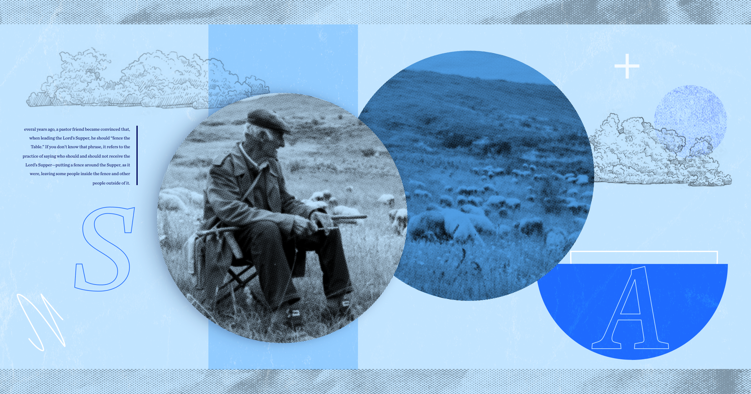 A visual of a shepherd overlooking his sheep, representing the biblical metaphor of elders leading the flock and spiritual authority.