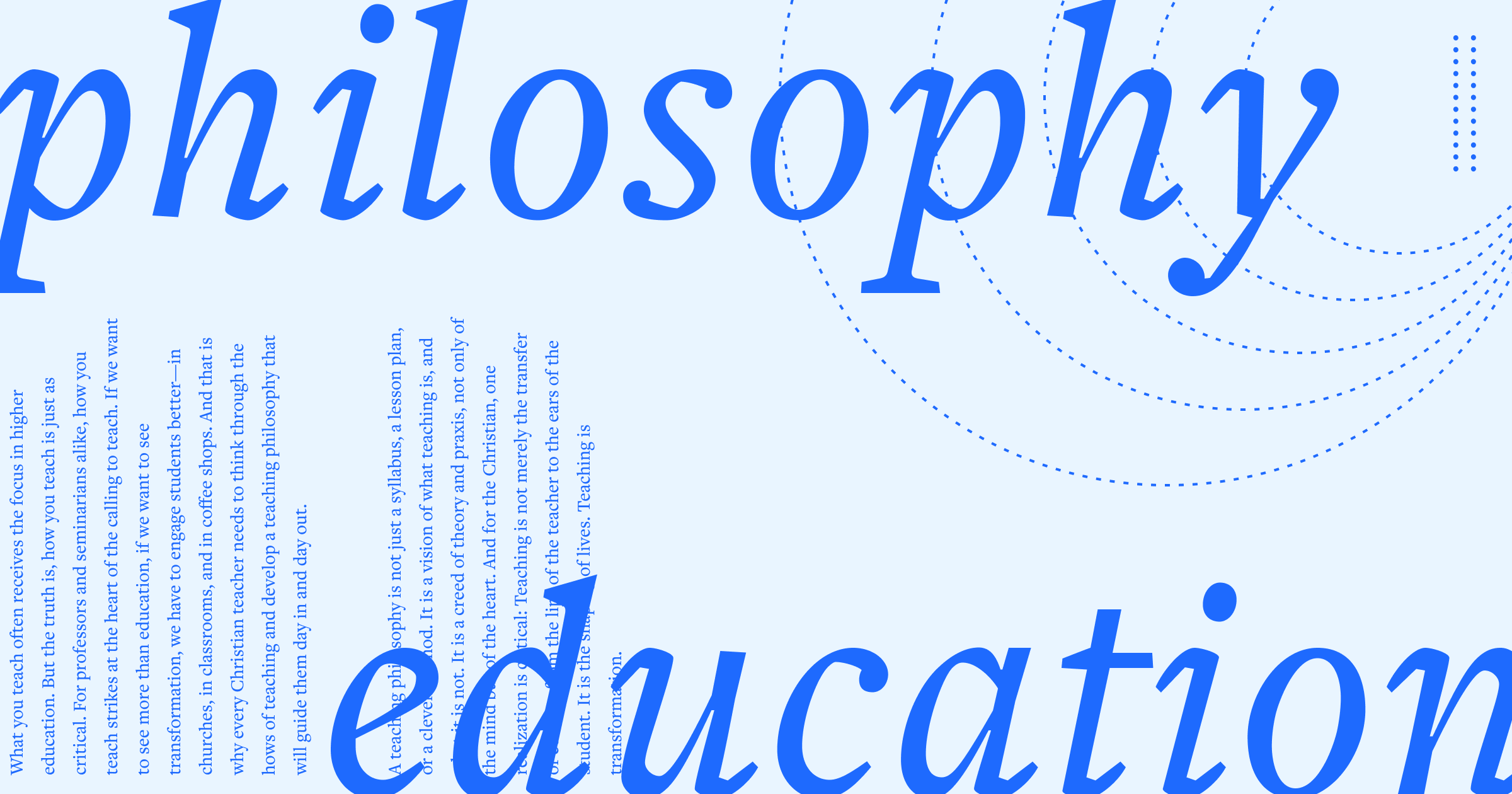 Developing a Teaching Philosophy: A Guide for Theological Educators