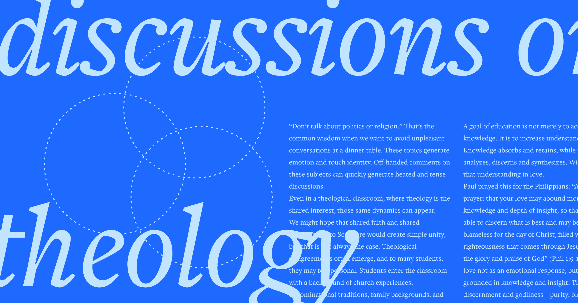 Don’t Avoid Conflict: How to Lead Classroom Discussions on Theology