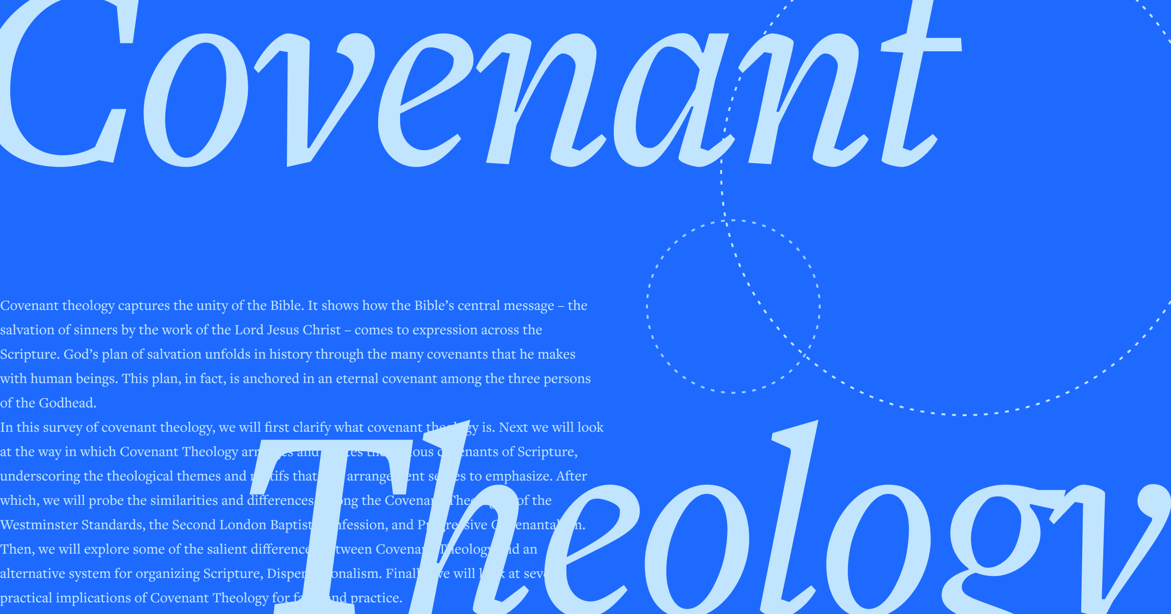 What Is Covenant Theology? A Guide to the Bible’s Structural Unity