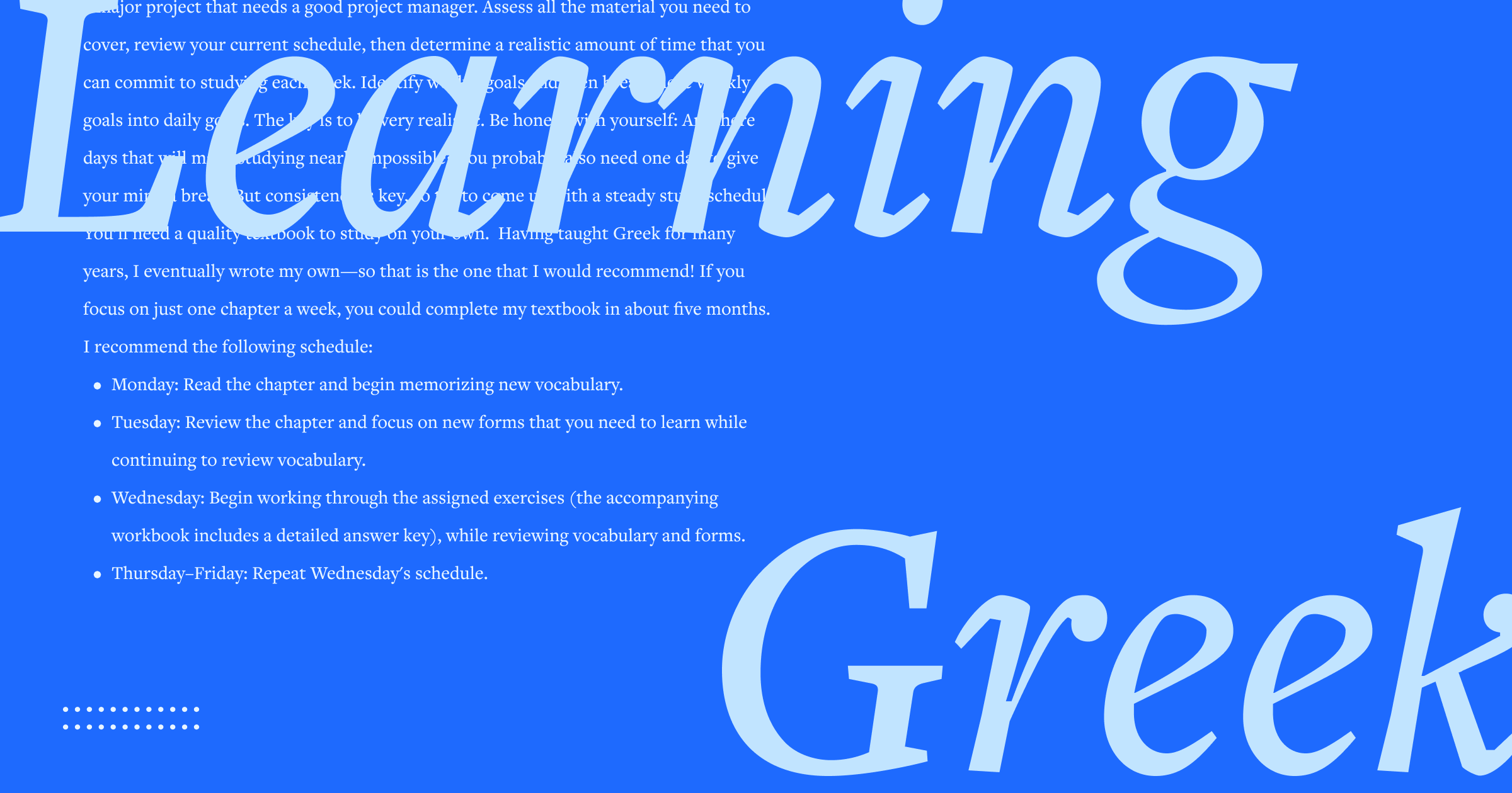 So You Want to Learn Greek? 7 Questions to Consider