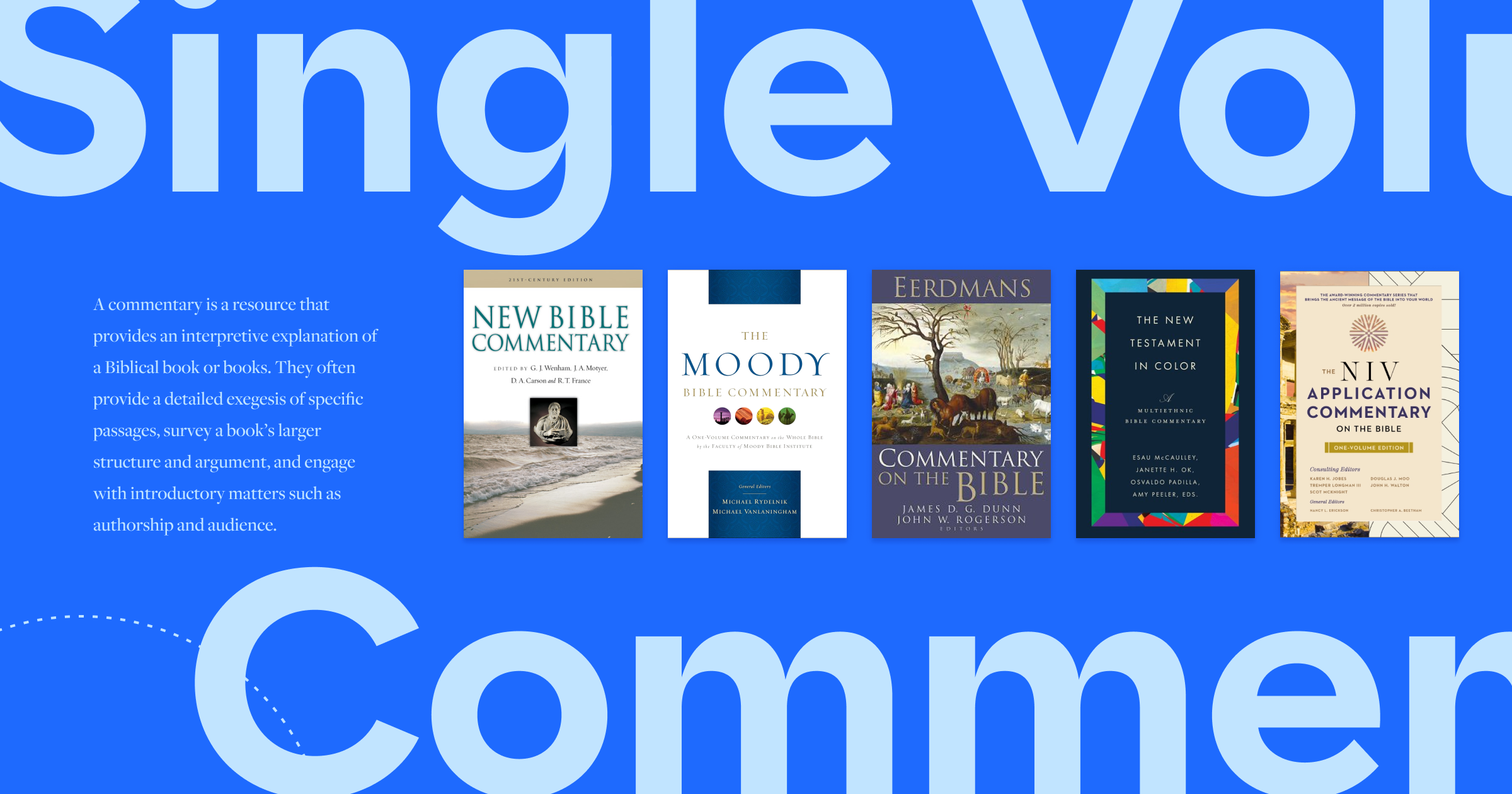 10 Single-Volume Commentaries, Suggested by Logos Users