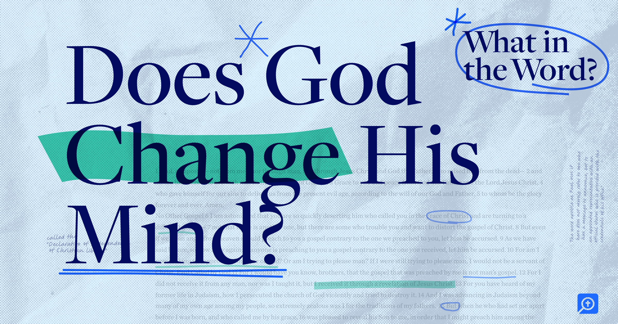 Does God Change His Mind? | Wyatt Graham on Genesis 6:5–8